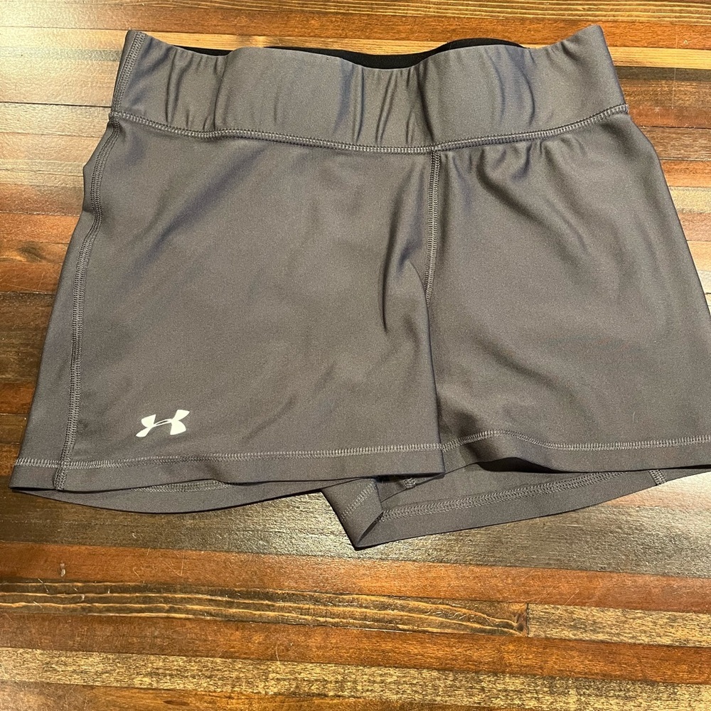 Under Armour Black Athletic Shorts Performance Fit
